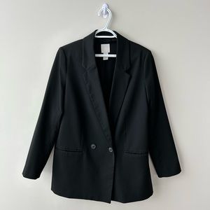 H&M Oversized Double Breasted Blazer